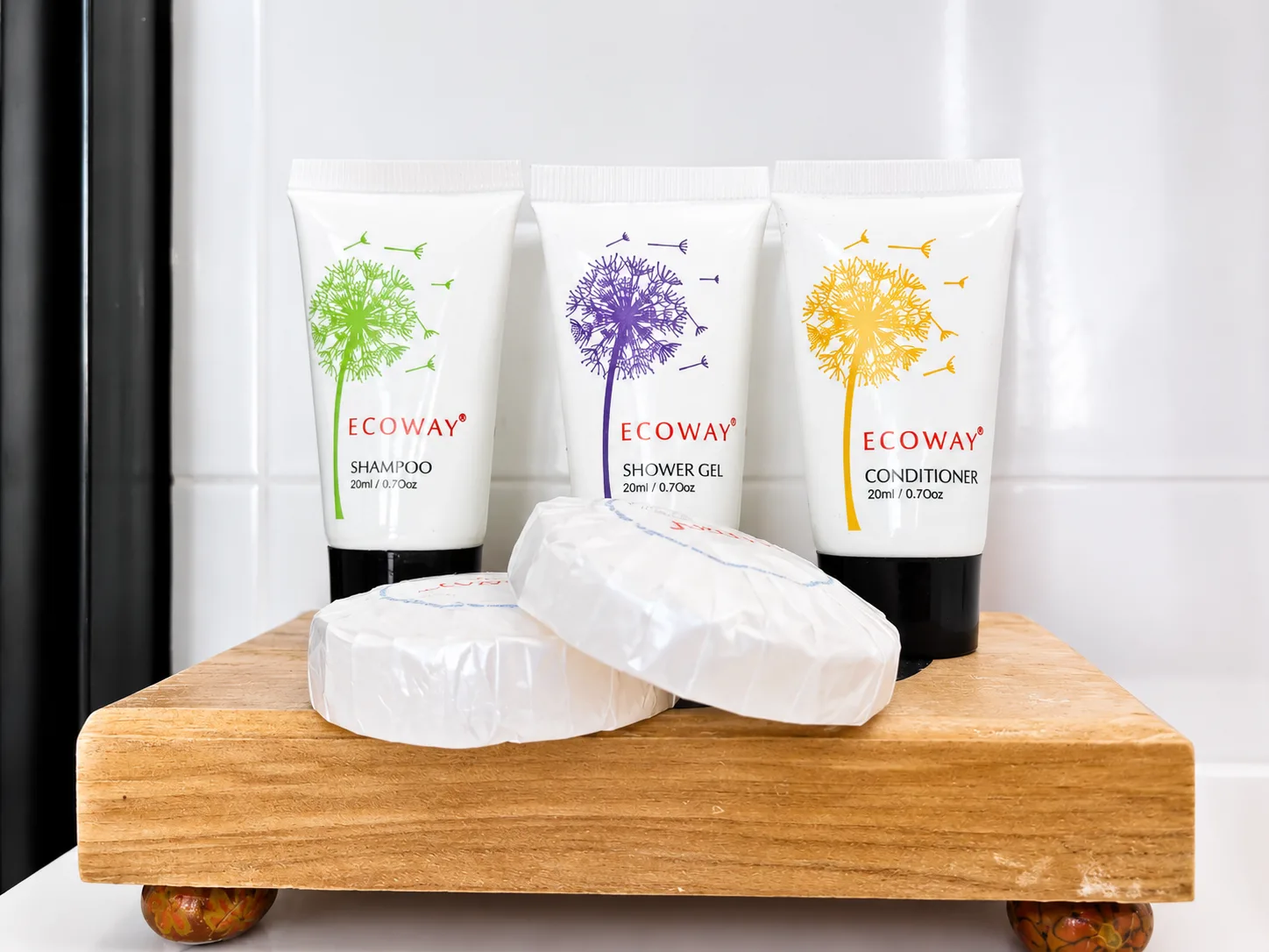 Eco-friendly bathroom toiletries — Queen Deluxe Room at Vine Valley Inn Cessnock